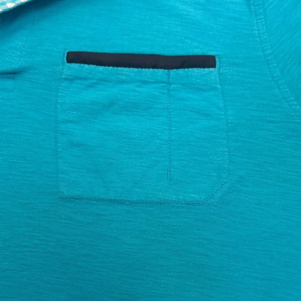 CM Turquoise Polo Shirt for Men - Picture 3 of 11